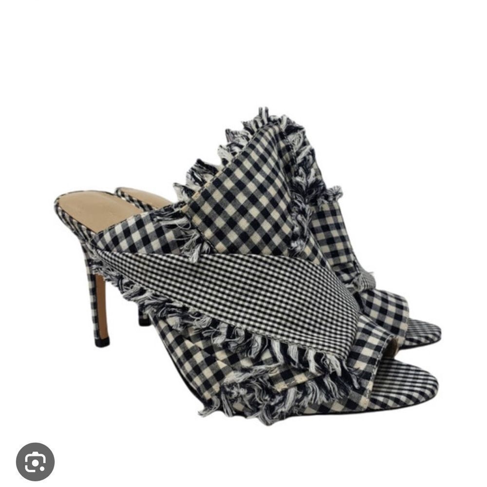 Enzo Angiolini Fallyn Gingham Heels